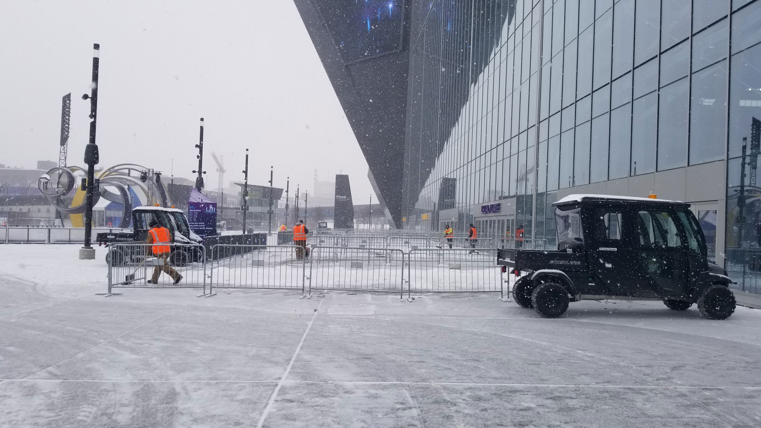 Super Bowl Minneapolis Snow Removal